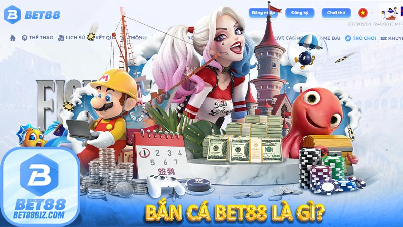 giới thiệu tổng quan về sảnh game bắn cá bet88